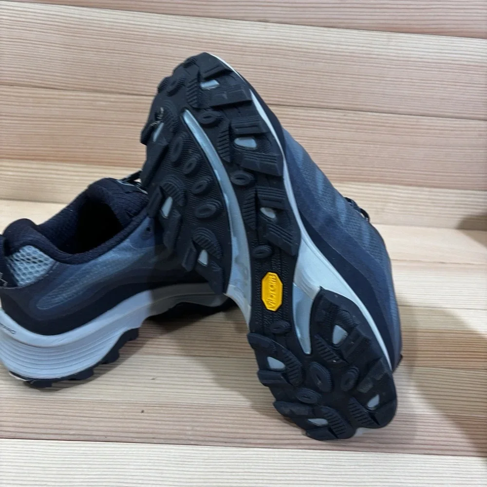 Merrell Moab Speed GTX Gore-Tex Navy Mid Hiking Boots Shoes - Womens Size 7 - Picture 7 of 7